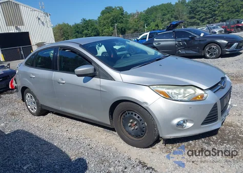 2012 Ford Focus Se из США, поврежденный, VIN 1FAHP3F2XCL229707